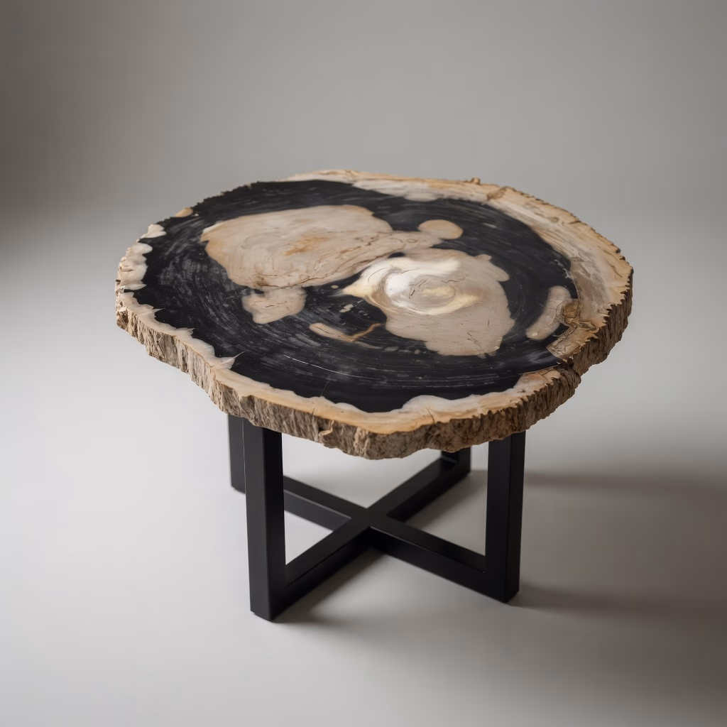 Ancient Stone Coffee Table - Handcrafted Natural Honed With Raw Edge Finish