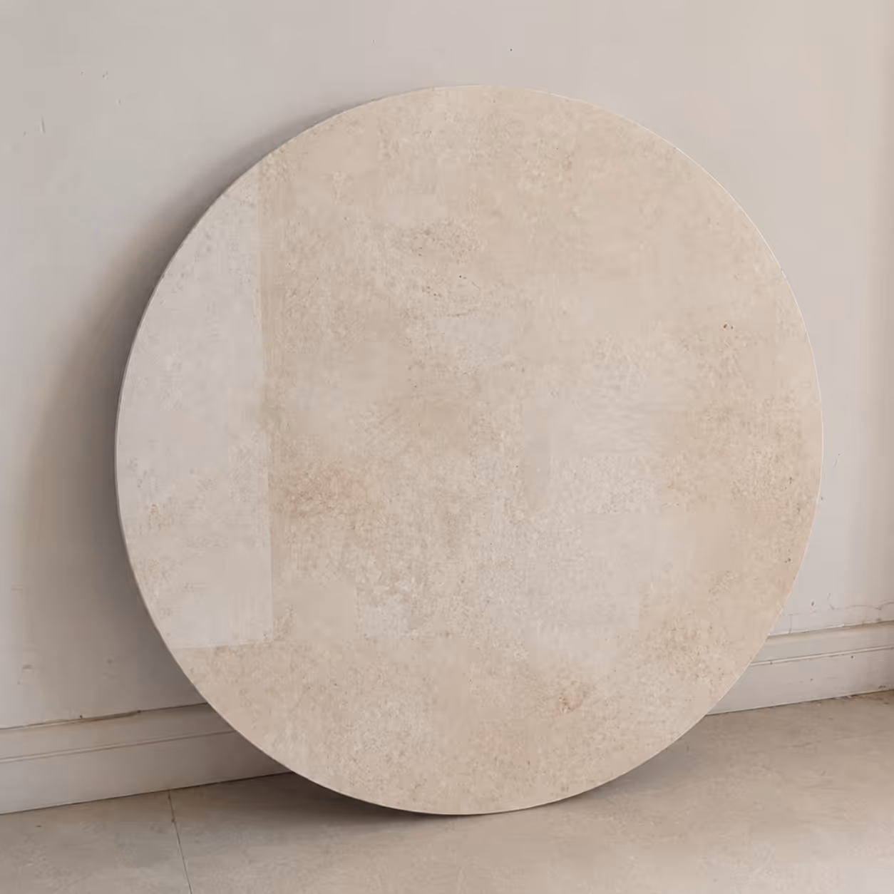 Marble Stone Dining Table - Handcrafted Pedestal — view 6